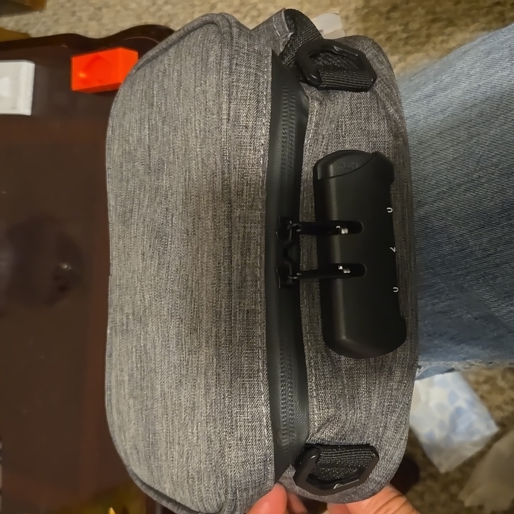 Smokezilla smell proof canvas lock bag